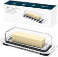 KITCHENDAO Airtight Butter Dish with Lid for Countertop and