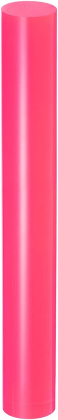 HARFINGTON Acrylic Clay Roller 8 Inch x 1 Inch Solid Non-Stick Plastic Round by HARFINGTON