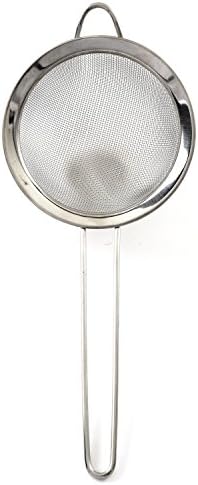 Norpro Stainless Steel Strainer, 4-inch, Silver, 1 Count (Pack of 1)