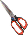 Heavy Duty Scissors 9.5'', Titanium Coating Forged Stainless Steel