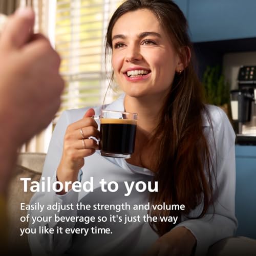 Philips 2200 Series Fully Automatic Espresso Machine, Black
