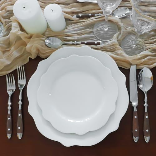 Silverware Set Brown Luxury Vintage Handle 20-Piece Service for 4