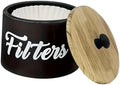 Handcrafted Wooden Coffee Filter Holder Protects From Dusts and Damage