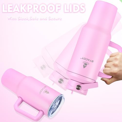 40 oz Tumbler with Handle and Straw or Convert to 40 oz Insulated