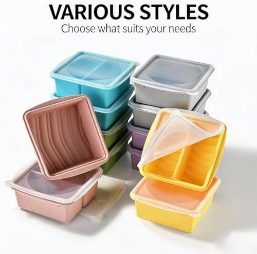Bendable Silicose Carrier Including Cover Sustainable Chilled to Oven