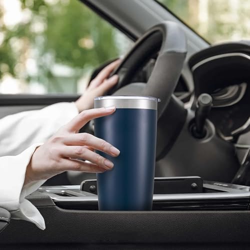 20 oz Tumbler with Lid Stainless Steel Insulated Tumblers Bulk Cups