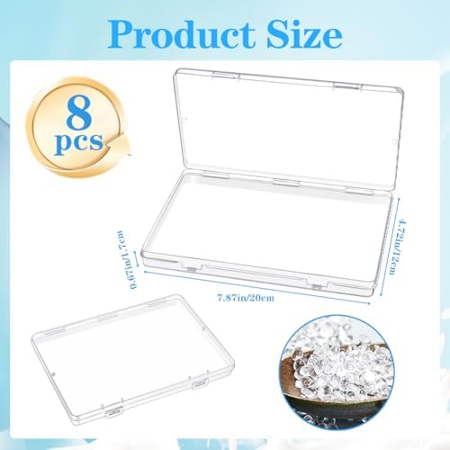 Clear Breastmilk Storage Organizers, 8 Pack