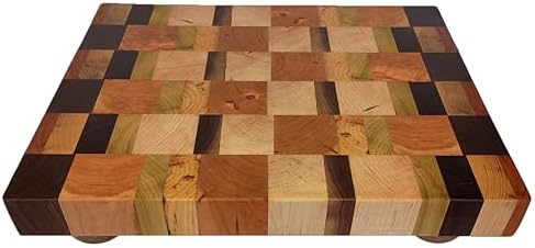 Butcher Block Cutting Board, 2" X 13 1/2"X 17 1/2"