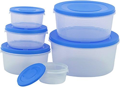 MILTON Mixing Bowl Set with Lids; Kitchen Food Storage Containers