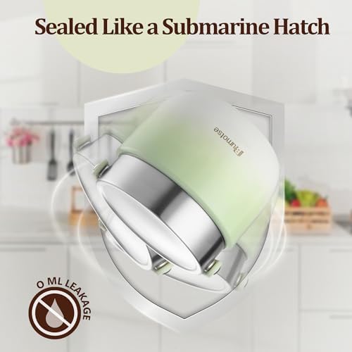 40 oz Insulated Food Jar, Dual Compartments, 8-Hour Heat Retention