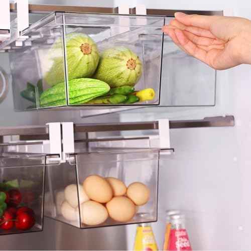Yatmung 2 Pack Extra-Large Deli Drawer Organizers