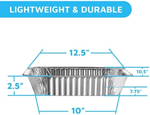 MontoPack Aluminum Foil Pans Half Size Roasting Chafing Pan | Bulk