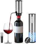 Electric Wine Opener Gift Set - Rechargeable Wine Bottle Opener, Wine