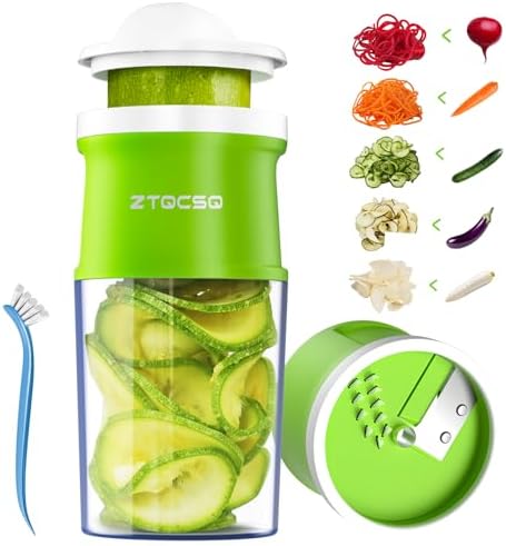 4-in-1 Adjustable Vegetable Spiralizer Slicer