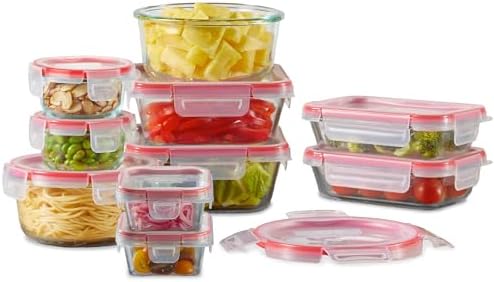 Pyrex Freshlock 10-Pack Mixed-Size Glass Food Storage Set