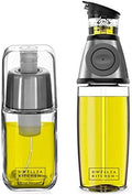 DWËLLZA KITCHEN Olive Oil Dispenser Set, 6 oz and 17 oz