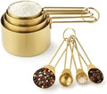 Measuring Cups and Spoons Set, 8-Piece Professional Stainless Steel