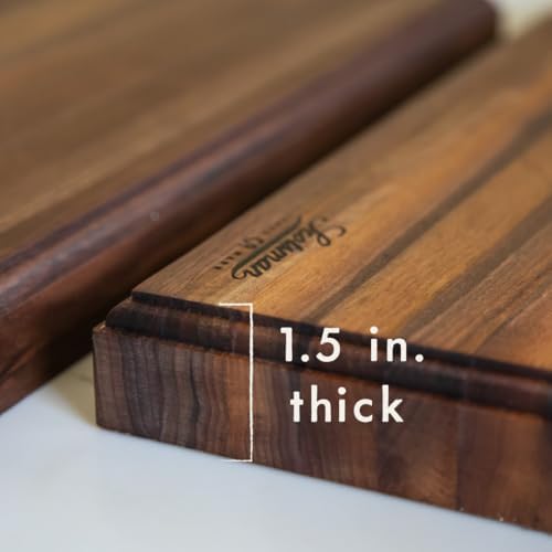 Scotsman Walnut Cutting Board, 9.5” x 12” x 1.5”