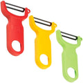 Kuhn Rikon Original Swiss Peeler 3-Pack Red/Green/Yellow
