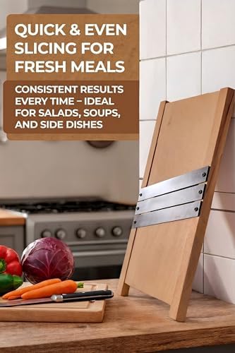Wooden Cabbage Shredder, 13x5.9 in