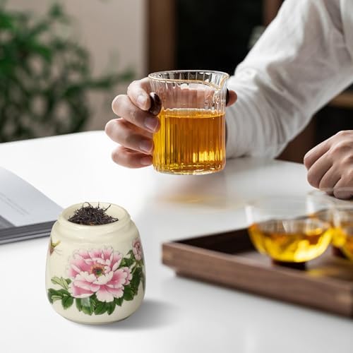 Coddled Egg Cups with Lids, 2Pcs Coddled Egg Cups, 220ml Ceramic with