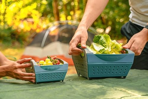 Coghlan's Snapfold Mini Colander – 1-Quart (.95 L) Compact