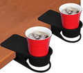 2PCS Clip on Cup Holder for Chair, Kalolary Desk Drink Holder Clamp