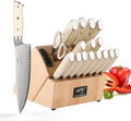 NANFANG BROTHERS 19-Piece VG10 Damascus Knife Set