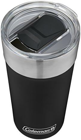Coleman 20oz. Brew Stainless Steel Insulated Tumbler, Black