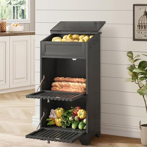 Potato Storage Bins, Fruit and Vegetable Storage, Kitchen Pantry