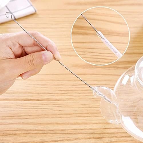 Straw Cleaner Brush Extra Long 12 inch, 10 PCS Straw Cleaner Brush
