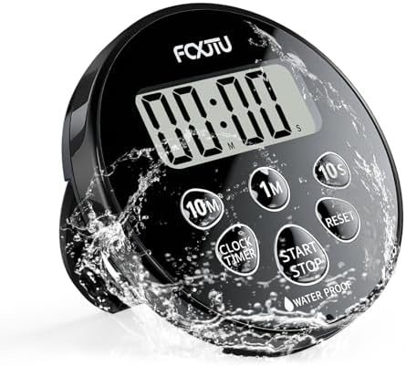 Digital Waterproof Shower Timer, Magnetic