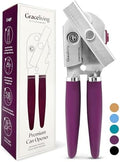 Heavy Duty Manual Can Opener with Magnetic Lid Lifter, Mauve