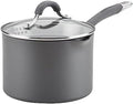 Circulon Radiance Hard-Anodized Nonstick Sauce Pan with Lid, 3-Quart