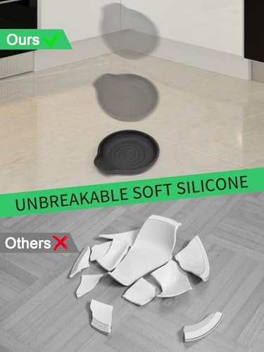 1 Pack Spoon Rest for Stove Top Silicone, 6.1" Large Stove Spoon
