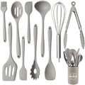 Silicone Kitchen Utensils Set,10 PCS Cooking Kitchen Utensils Set