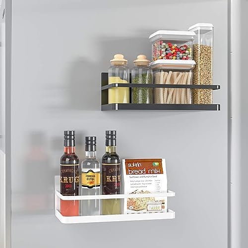 Magnetic Spice Rack for Refrigerator, Magnetic Spice Storage Rack