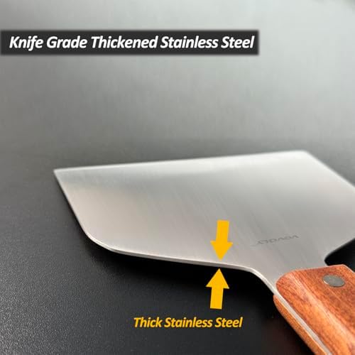 Stainless Steel Spatula Set for Griddles and Grills