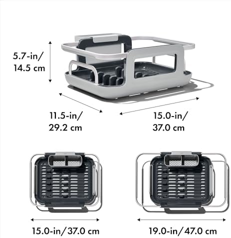 OXO Good Grips Extendable Over-the-Sink Dish Rack