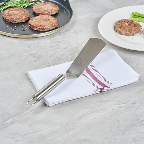 Restaurantware 11" Stainless Steel Turner - German Standard Kitchen