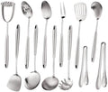 12-Piece 18 10 Stainless Steel Kitchen Utensil Set