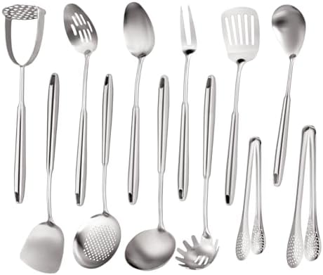 12-Piece 18 10 Stainless Steel Kitchen Utensil Set
