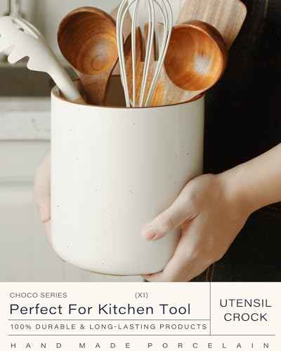 getstar Ceramic Kitchen Counter Utensil Holder