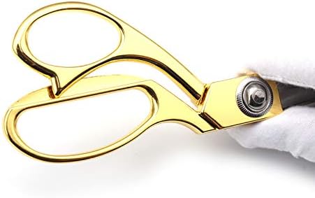 Gold 8" Tailor Scissors, Stainless Steel Craft, Fabric & Leather