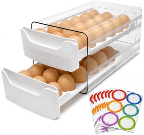 36-Count Egg Organizer for Refrigerator