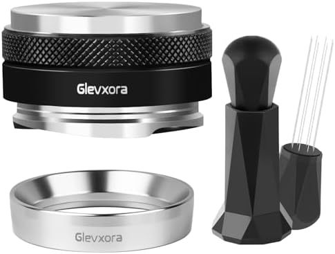 51mm Espresso Accessories Kit | 2-in-1 Distributor and Tamper, WDT