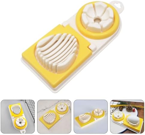 Egg Cutter Stainless Steel PP One Press Slicing Tool for Breakfast