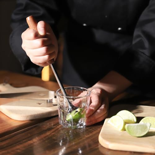 Cocktail Shaker Set with Stand, Mixology Bartender Kit for Drink