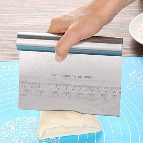Stainless Steel Dough Pastry Scraper Cutter Chopper with Measuring