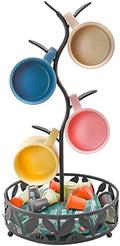 VANRA Mug Tree Holder Stand Coffee Mug Rack Countertop with Coffee Pod
